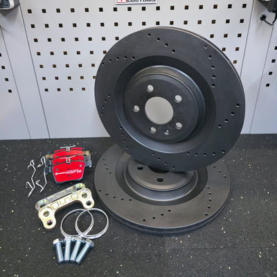 MQB 356mm rear upgrade kit