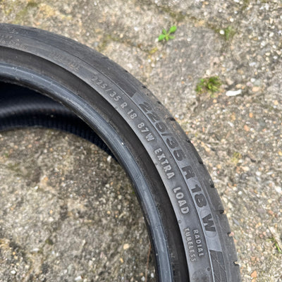 2x 225/35R18 Continental Contisportcontact 5