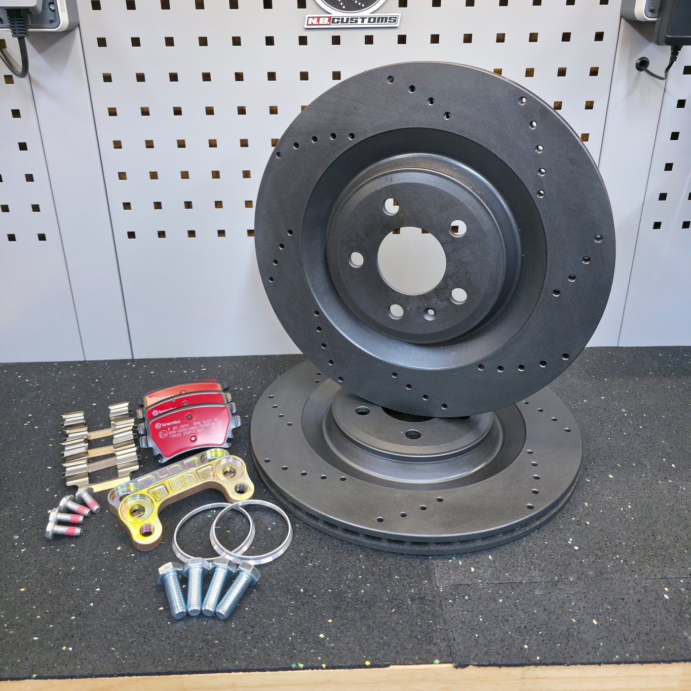 PQ35 356mm rear upgrade kit