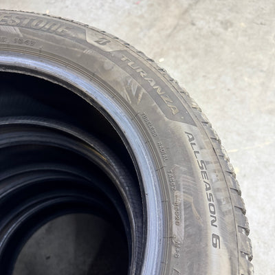 4x 235/55R18 Bridgestone Turanza Allseason 6