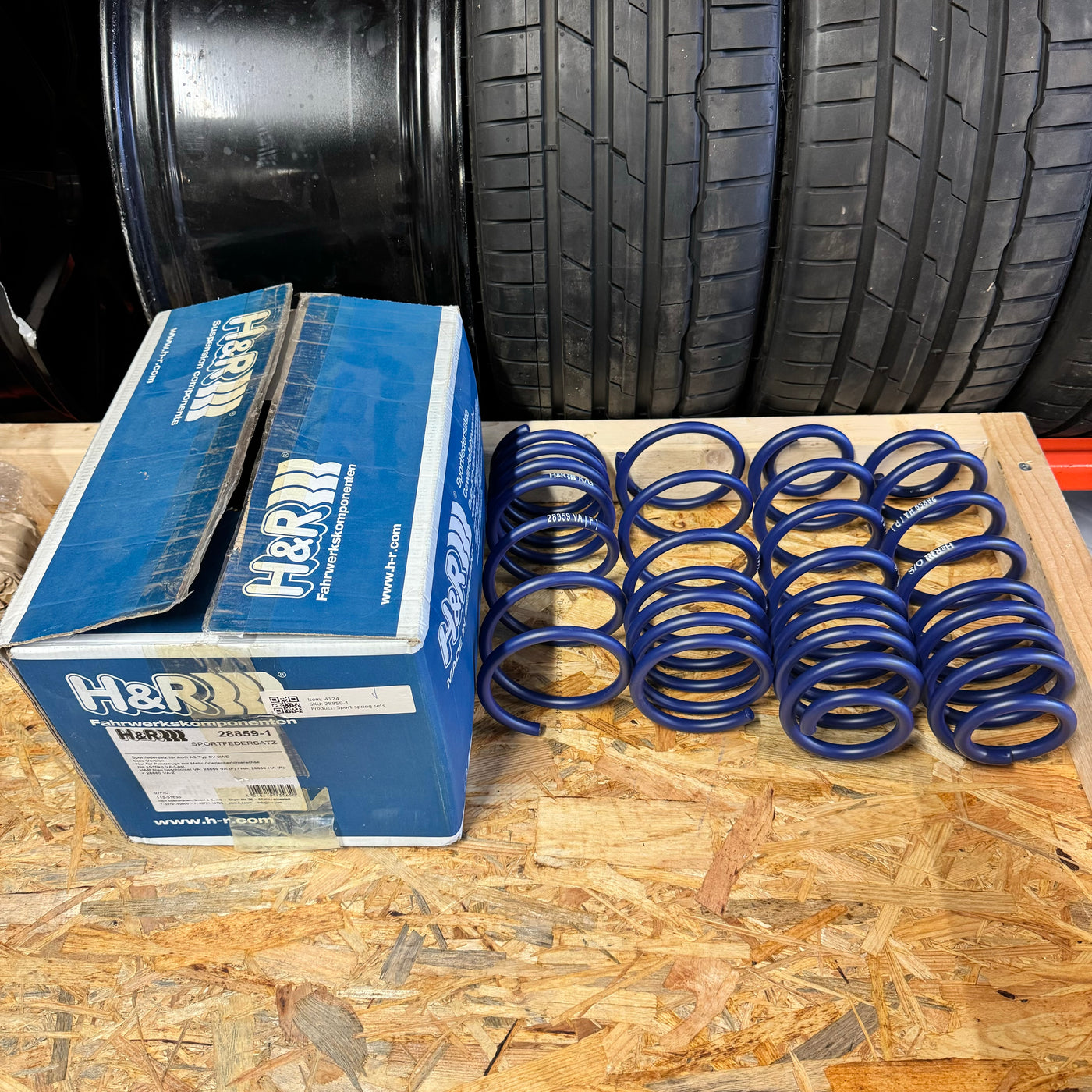 H&R Lowering Springs 30/45 Audi A3 2013-2020