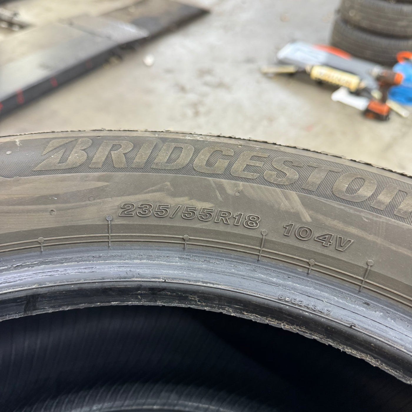 4x 235/55R18 Bridgestone Turanza Allseason 6