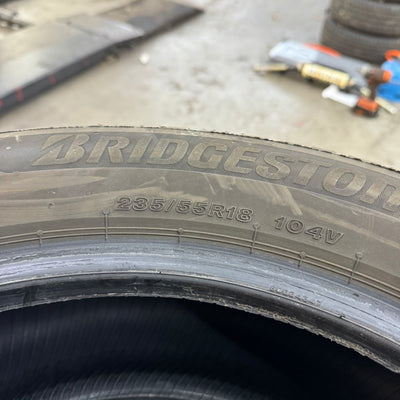 4x 235/55R18 Bridgestone Turanza Allseason 6