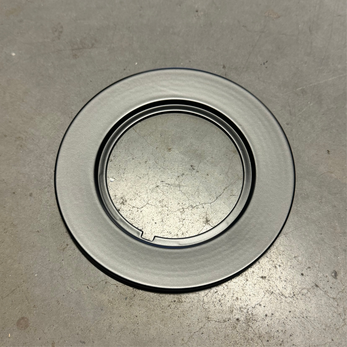 Rotiform Plate Black