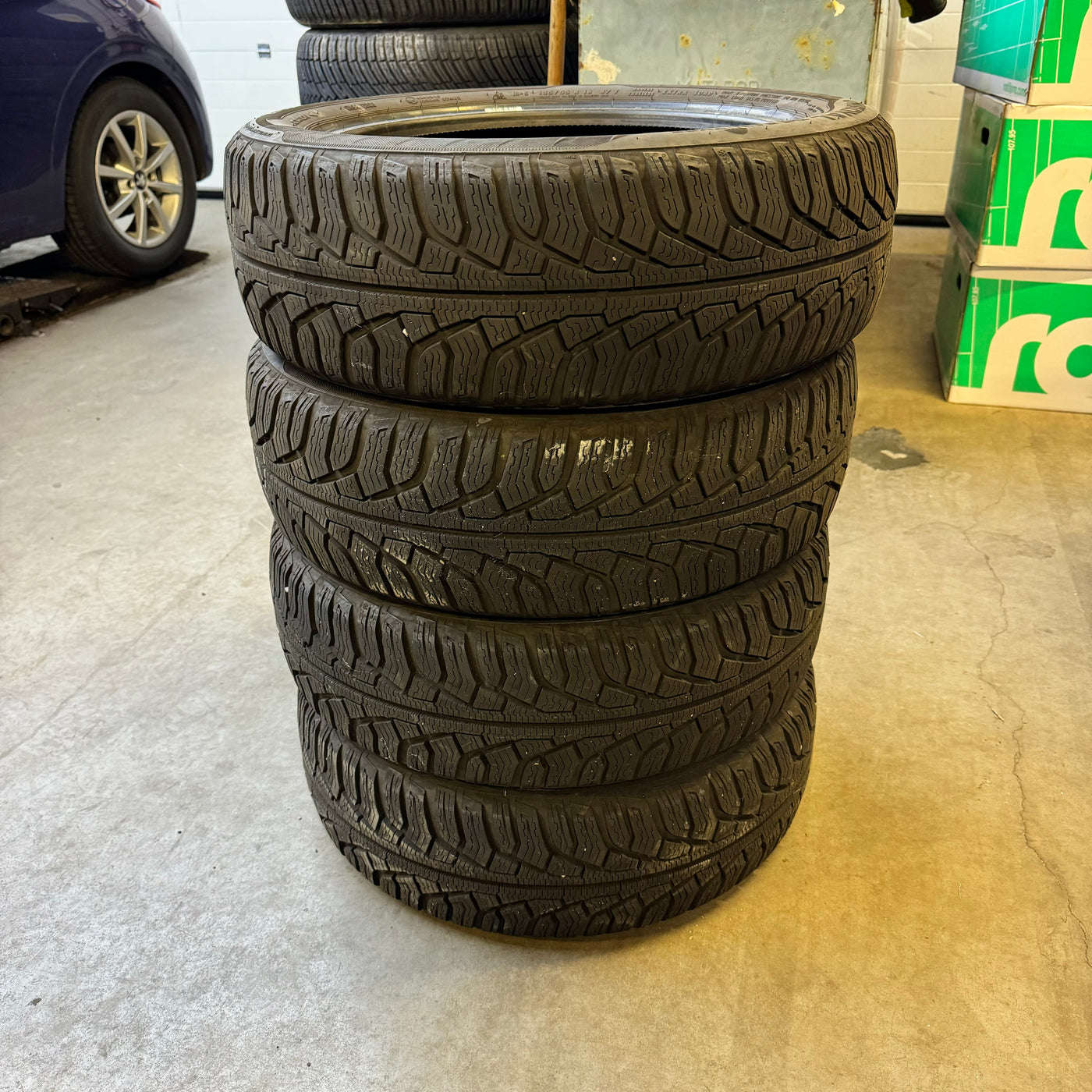 4x 185/55R16 Uniroyal ms plus