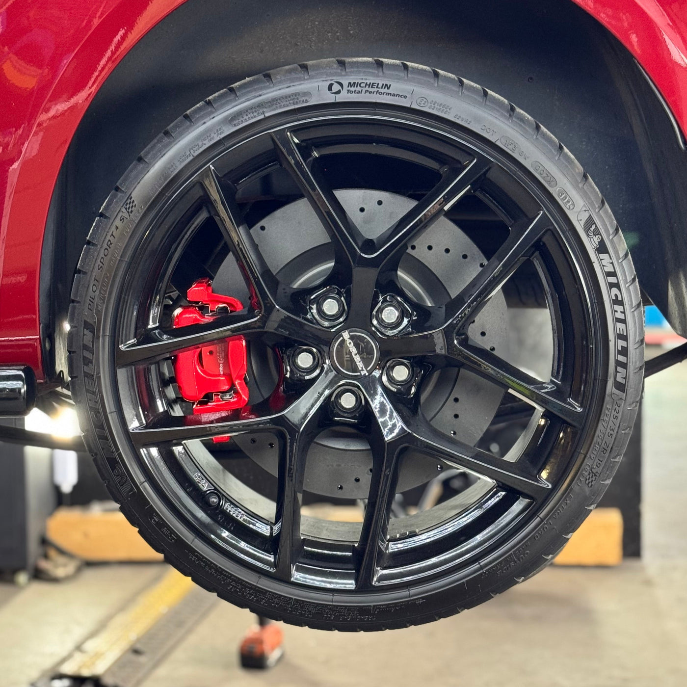 356mm without electric parking brake complete kit