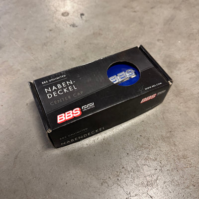 BBS Centercaps 3D 56mm - Blue/Silver