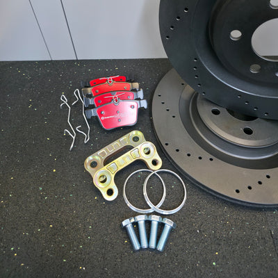 MQB 356mm rear upgrade kit