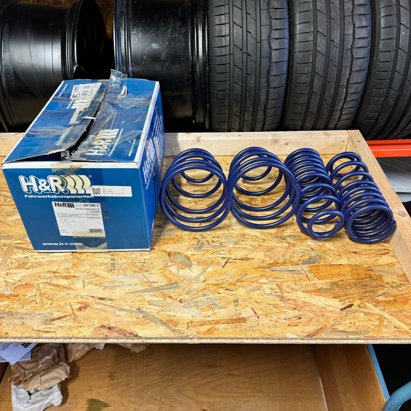 H&R Lowering Springs 30/30 Porsche 911 2004-2012