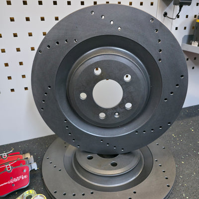 MQB 356mm rear upgrade kit