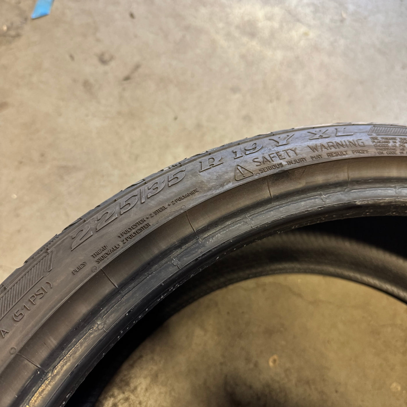 2x 225/35R19 Viking Protech new gen