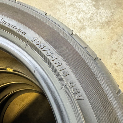 4x 195/55R15 Yokohama Advan Nedva ad08