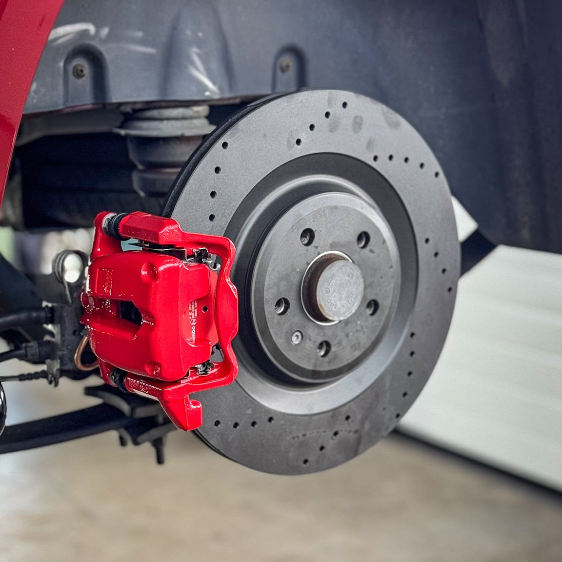 356mm without electric parking brake complete kit