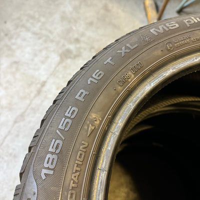 4x 185/55R16 Uniroyal ms plus