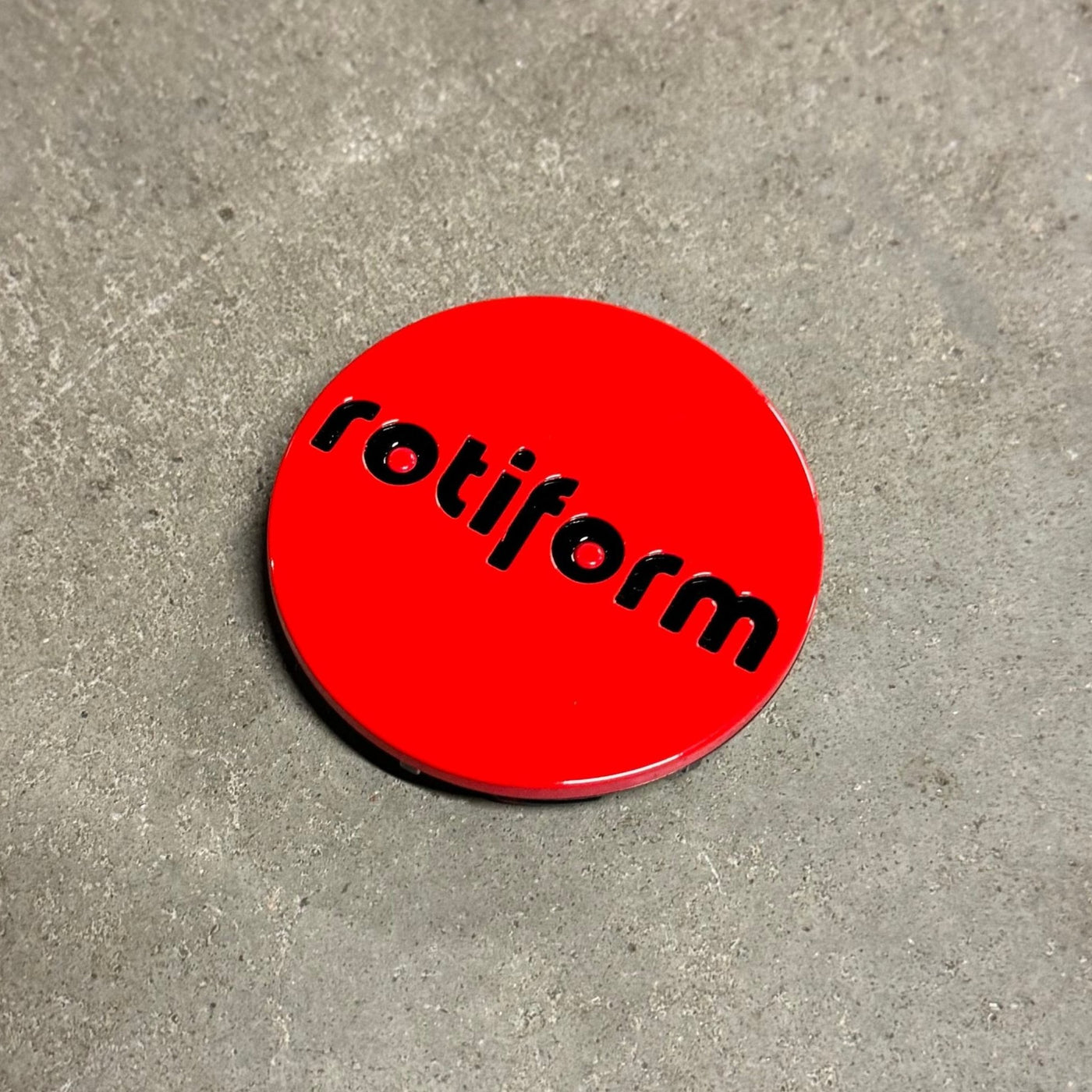 Rotiform Centercap - Red/Black