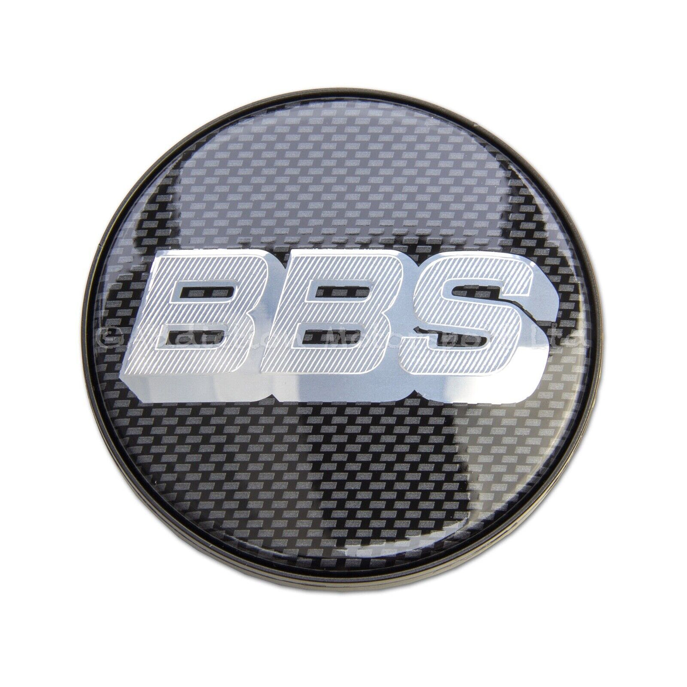 BBS Centercaps 70mm Black Carbon