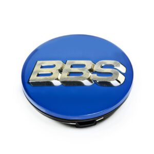 BBS Centercaps 3D 70.6mm - Blue/Silver