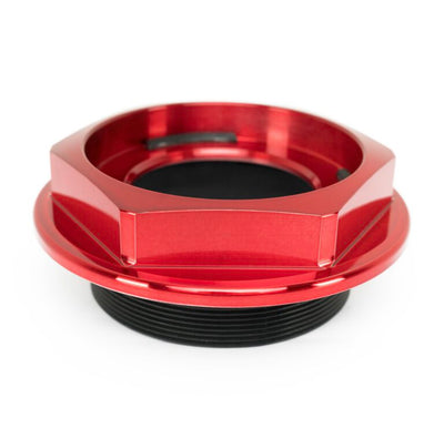 Rotiform Hex Nut - Candy Red