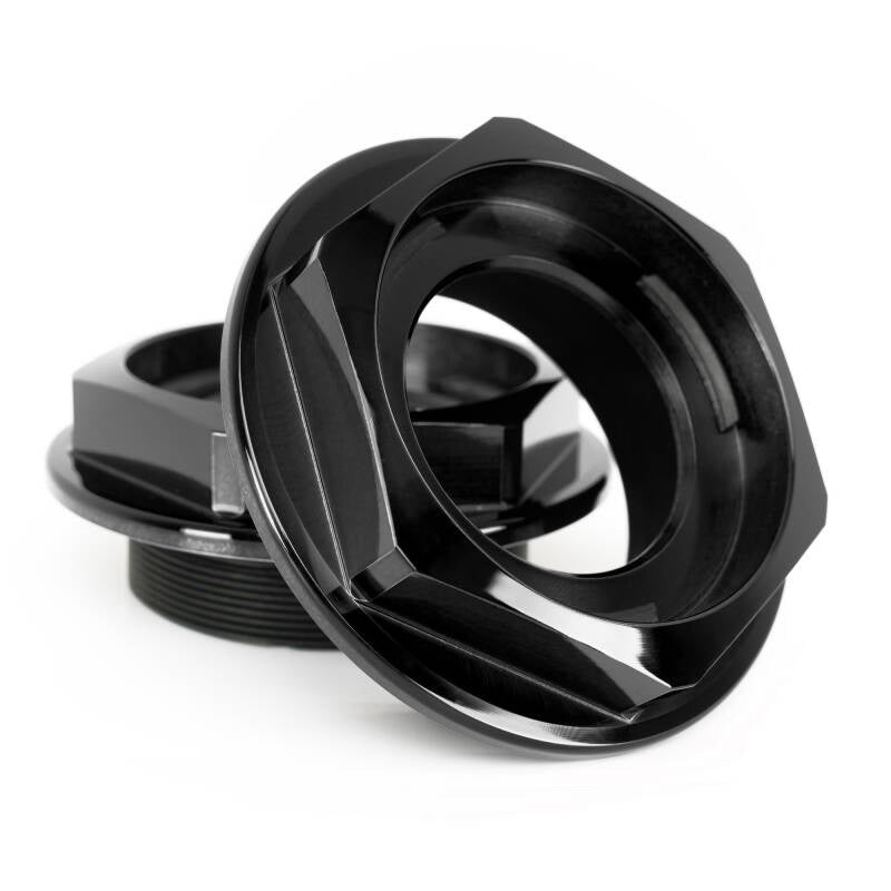 Rotiform Hex Nut - Black